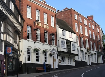 The Lion Hotel in Shrewsbury