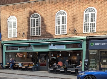 The Shrewsbury Coffeehouse in Shrewsbury